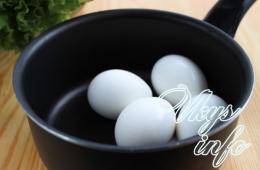Pokrmy z vajec: na svátky a všední dny