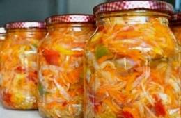 Incomparable “Autumn” salad for the winter: freshness in every jar How we will proceed