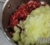 Fylt zucchini i en langsom komfyr